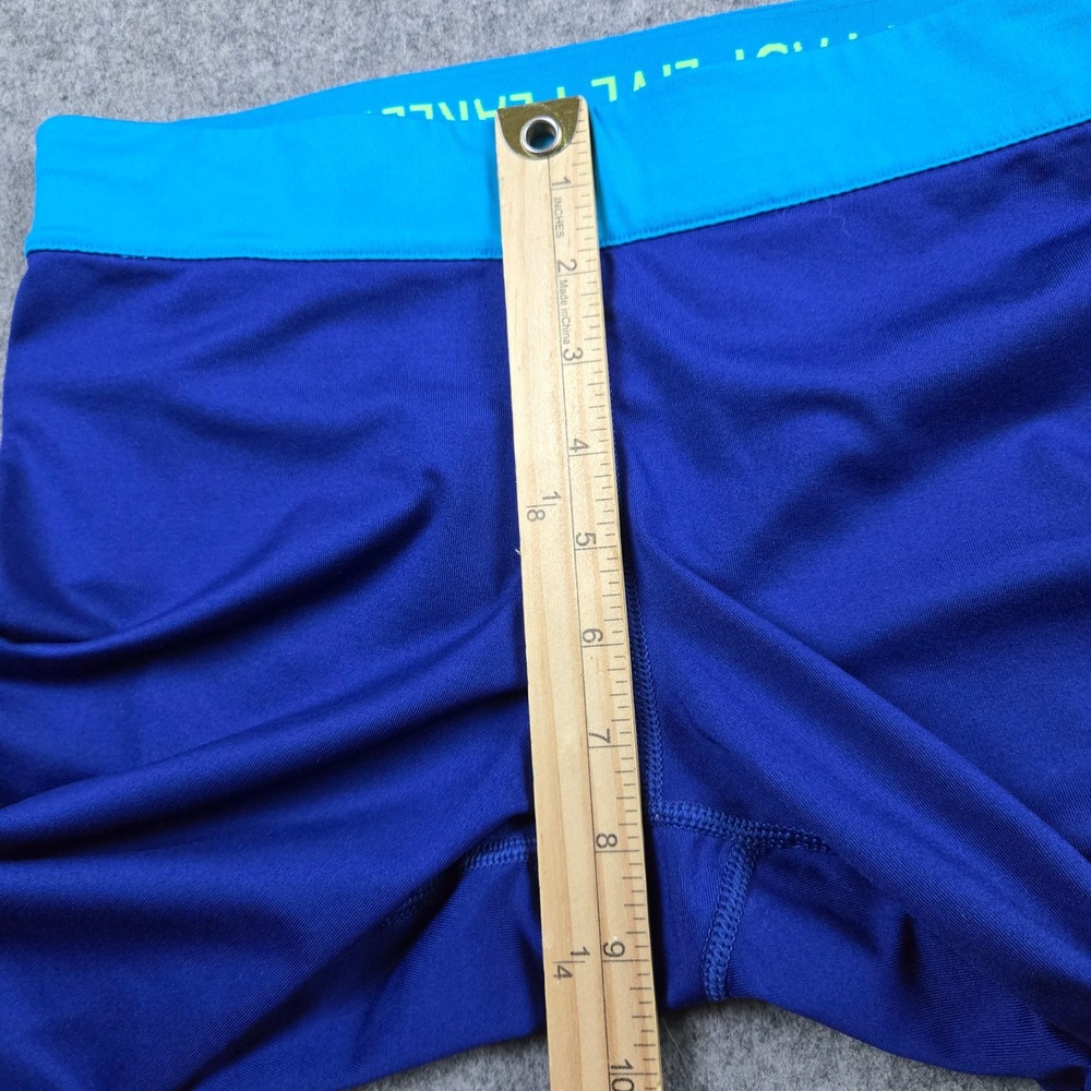 Nike Dri-FIT Running Leggings Womens Medium Blue Crop Capri Tight Activewear - Picture 9 of 11